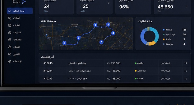 لوحة تحكم فلج